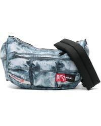 Eastpak - X Diesel Denim-Effect Shoulder Bag - Lyst
