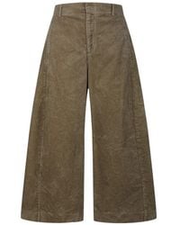 JNBY - Pantalon En Velours Côtelé À Coupe Ample - Lyst