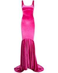 Atu Body Couture - Pleated-skirt Pleated Maxi Dress - Lyst