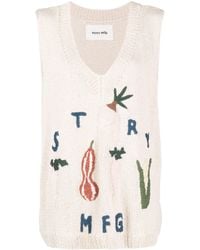 STORY mfg. - Party Organic Cotton Vest - Lyst