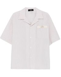 Amiri - Striped Short-Sleeve Shirt - Lyst