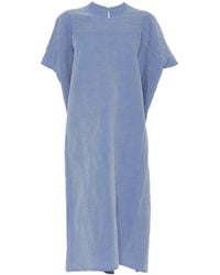 Sofie D'Hoore - Kurzärmeliges Daiki Midikleid Mit Rundem Ausschnitt - Lyst