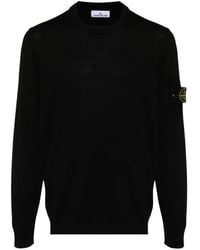 Stone Island - 5100071 Light Pure Rws Wool Jumper - Lyst
