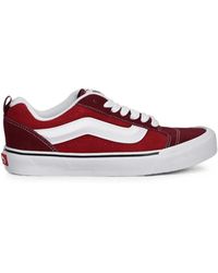 Vans - Knu Skool Suede Logo-Patch Sneakers - Lyst