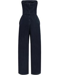 Agolde - Agyness Strapless Jumpsuit - Lyst