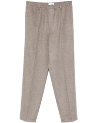 Cellar Door - Elasticated-Waistband Cashmere Trousers - Lyst
