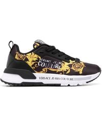 Versace - Logo-print Lace-up Sneakers - Lyst