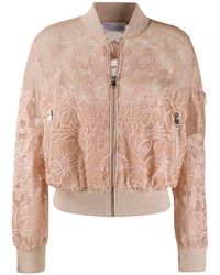 RED Valentino Bomberjack Met Borduurwerk - Meerkleurig