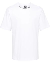 The North Face - Logo-Appliqué Cotton T-Shirt - Lyst