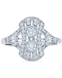 Kwiat - 18Kt Diamond Splendor Petite Filigree Ring - Lyst