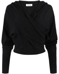 Jonathan Simkhai - Riley Wrap Hoodie - Lyst