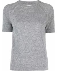 Barrie - Short-Sleeved Cashmere Top - Lyst