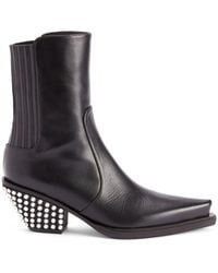 Giuseppe Zanotti - Yanhira 75mm Crystal-embellished Ankle Boots - Lyst