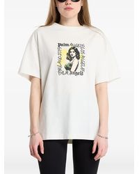 Palm Angels - Graphic-Print T-Shirt - Lyst