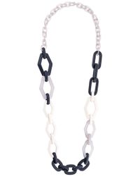 Max Mara Chain Necklace - Blue
