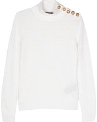 Balmain - Pbモノグラム セーター - Lyst