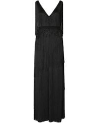 Tory Burch - Fringed Maxi Dress - Lyst