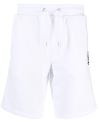 Karl Lagerfeld - Pantalones cortos de deporte con logo estampado - Lyst