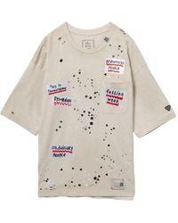 Maison Mihara Yasuhiro - T-Shirt À Logo Strassé - Lyst