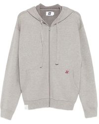 Izzue - Logo-Patch Knitted Jacket - Lyst