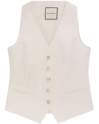 Tagliatore - Giselle Vネック ベスト - Lyst
