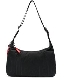 DIESEL - Logo-Embossed Ripstop Shoulder Bag - Lyst