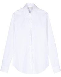 Mazzarelli - Poplin Long-sleeved Shirt - Lyst