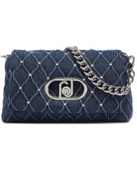 Liu Jo - Medium Lapuffy Denim Bag - Lyst