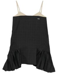 BONBOM - Fake-Layering Mini Dress - Lyst