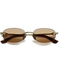 Chimi - Cadenza Rimless Oval-Frame Sunglasses - Lyst