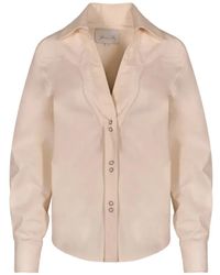 Johanna Ortiz - Hacia Puerto V-Neck Shirt - Lyst