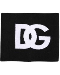 Dolce & Gabbana - Logo-Knit Neck Warmer - Lyst