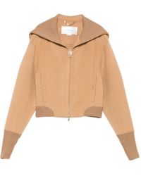 Victoria Beckham - Wool-Blend Cropped Jacket - Lyst