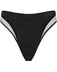 Maison Close - Minuit High-Waisted Tanga Bikini Bottom - Lyst