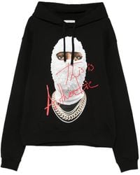 ih nom uh nit - Sudadera de algodón con capucha y estampado gráfico - Lyst