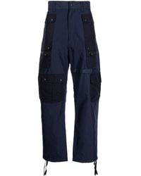 White Mountaineering - Multi-pocket Cotton-blend Parachute Trousers - Lyst