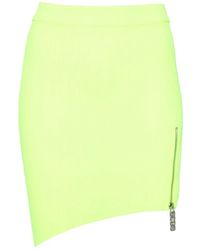 Gcds - Asymmetric Knitted Skirt - Lyst
