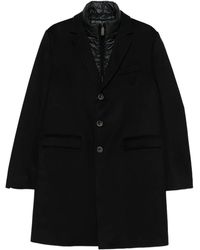Herno - Detachable-Liner Button Coat - Lyst