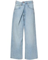 No44 - Eve Asymmetric-Waistband Jeans - Lyst