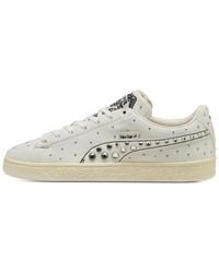 PUMA - X Sinclair Suede Worn Stud-Embellished Sneakers - Lyst