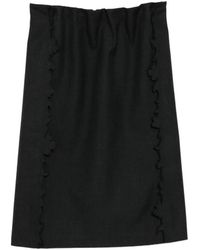 JNBY - Floral-Embellished A-Line Skirt - Lyst