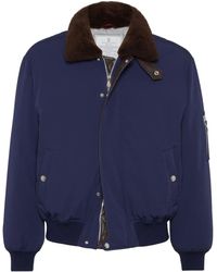 Brunello Cucinelli - Veste Bomber À Design Matelassé - Lyst