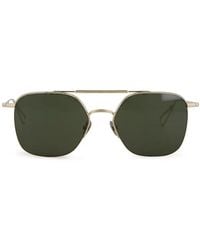 Ahlem - Hammered Pilot Tinted Sunglasses - Lyst