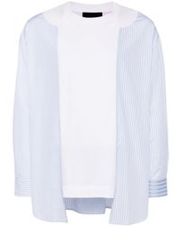 Simone Rocha - T-shirt en coton à design superposé - Lyst