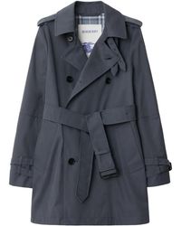 Burberry - Short Trench Coat - Lyst
