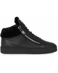 Giuseppe Zanotti - Kriss Winter Mid-Top Sneakers - Lyst