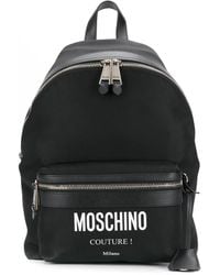 Moschino - Logo Backpack - Lyst