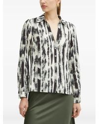 Morgan - Abstract-Print Shirt - Lyst