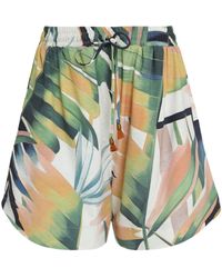 Lygia & Nanny - Floral-Print Shorts - Lyst