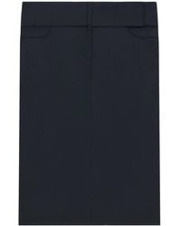 Courreges - Falda Midi Con Cinturón - Lyst